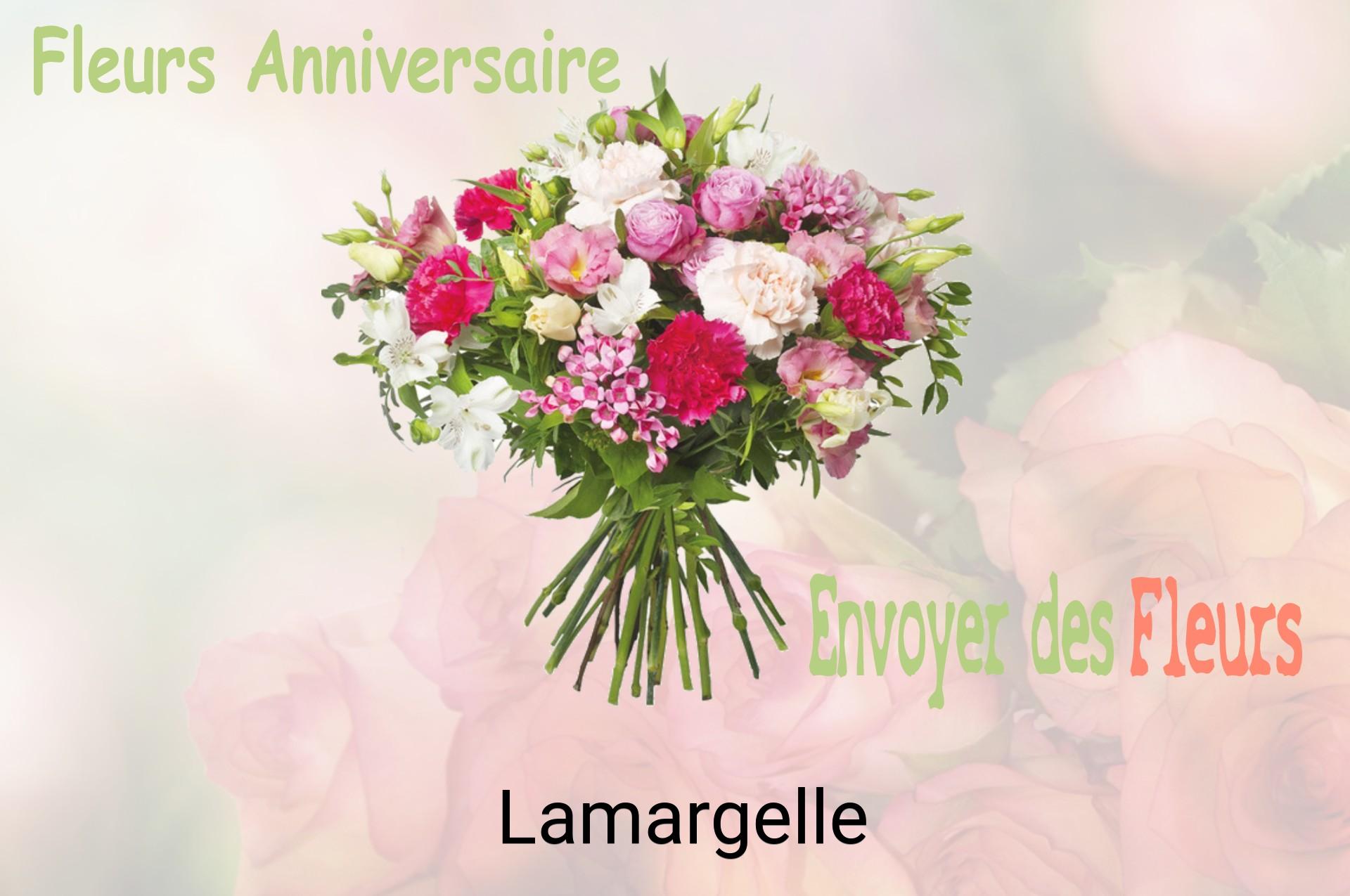 Bouquet de fleurs d’anniversaire livré à Lamargelle